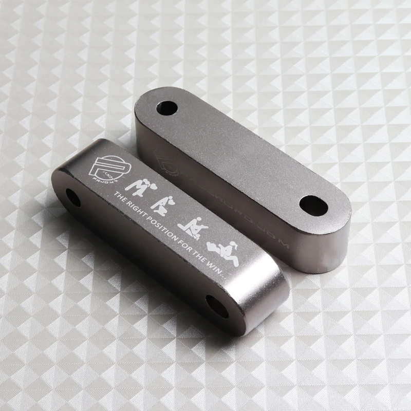 1 Set Gun Metal Password JDM Hood Vent Spacer Risers 90-01 Integra / 88-00 Civic New - Image 7
