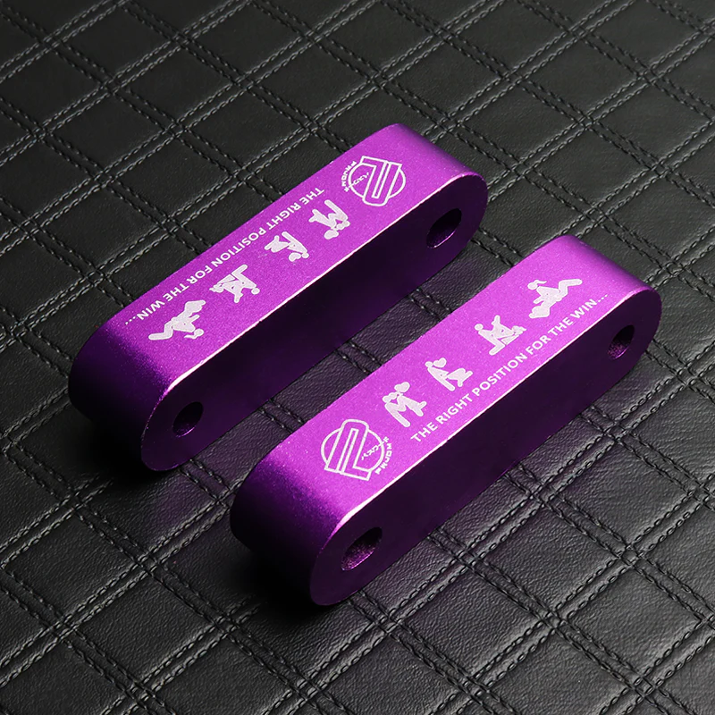 1 Set Purple Password JDM Hood Vent Spacer Risers 90-01 Integra / 88-00 Civic New - Image 3