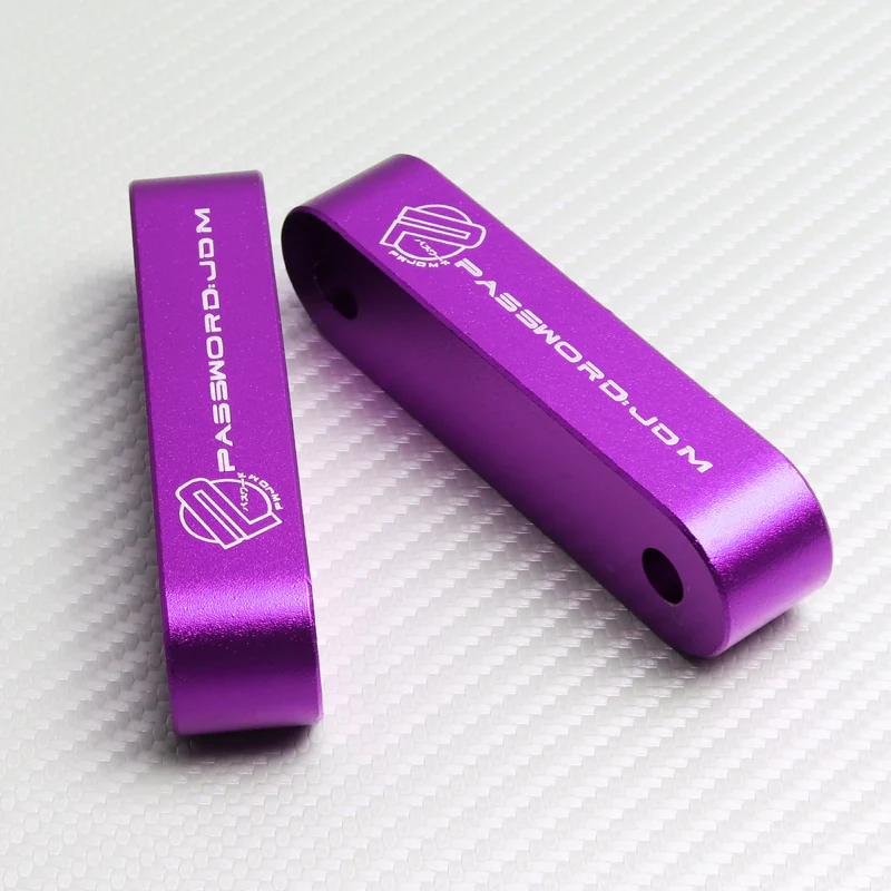 1 Set Purple Password JDM Hood Vent Spacer Risers 90-01 Integra / 88-00 Civic New - Image 4