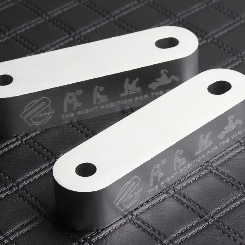 1 Set Silver Password JDM Hood Vent Spacer Risers 90-01 Integra / 88-00 Civic New - Image 4