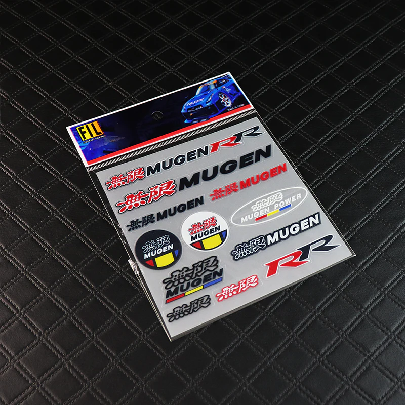 Mugen 12pcs Reflective Sticker Set - Image 4