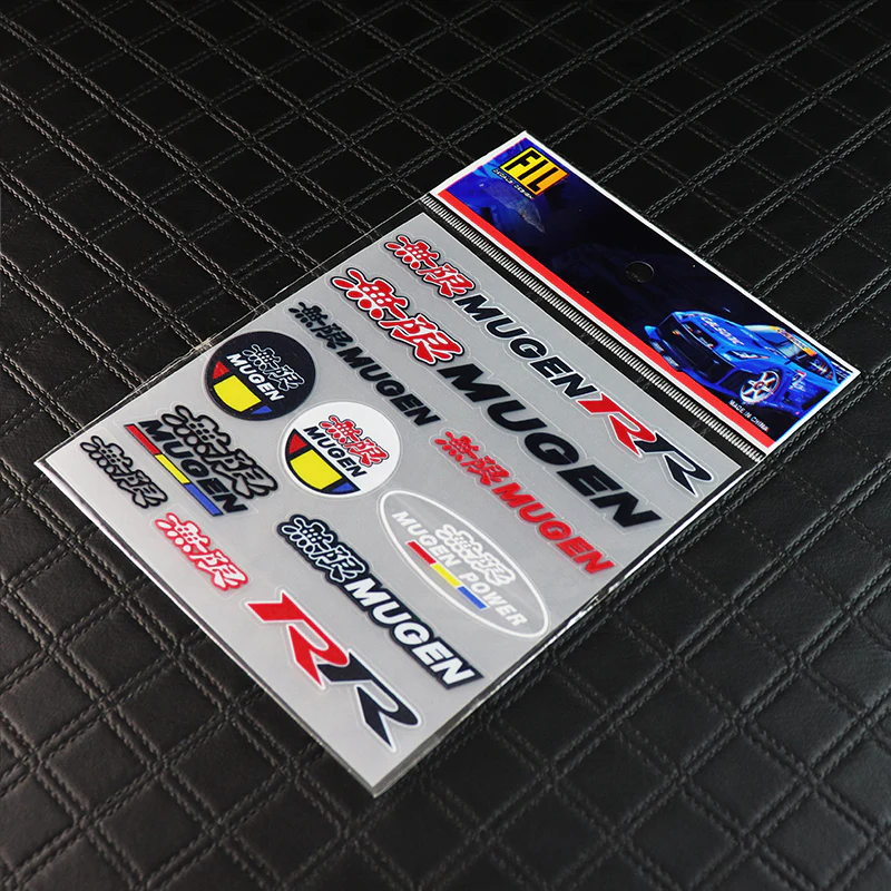 Mugen 12pcs Reflective Sticker Set - Image 5