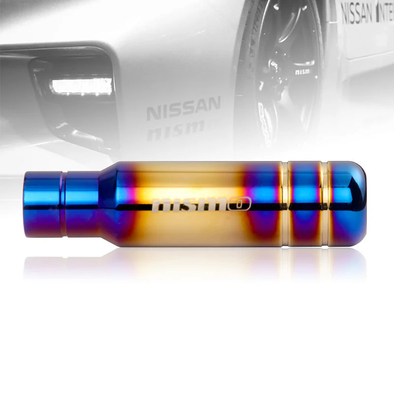 13CM - NISMO Aluminum Burnt Blue Universal Gear Shift Knob Shifter Lever Head V2 - Image 2