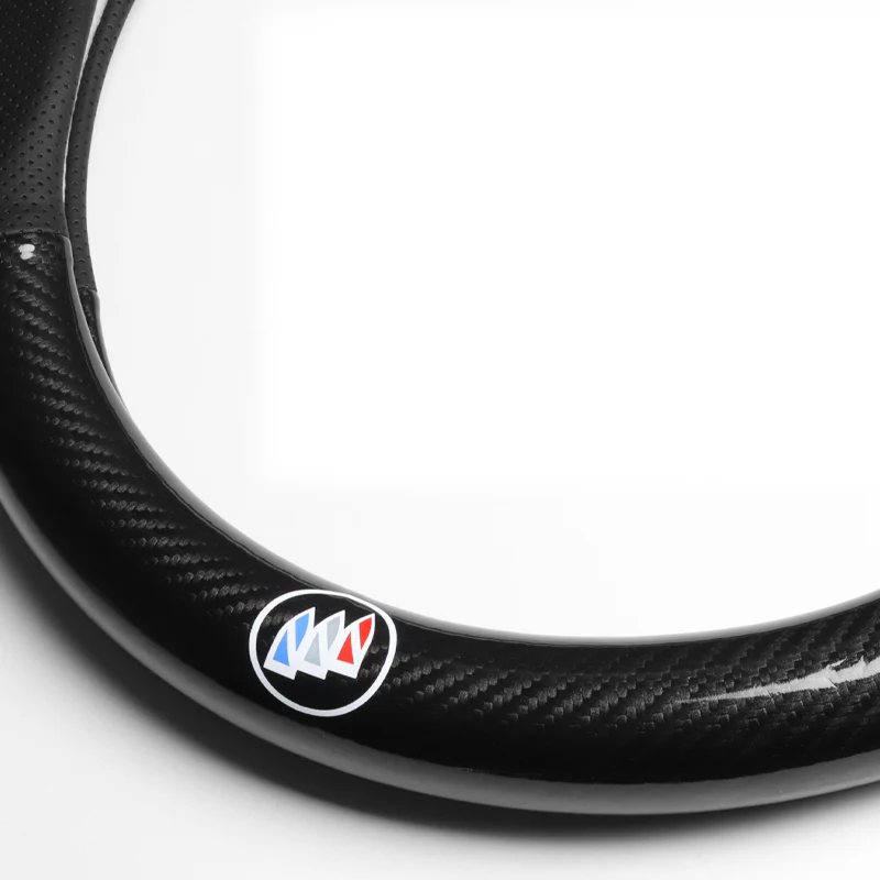 15" Carbon Fiber Style Quality Leather Car Steering Wheel Cover For All BUICK NEW x1 - Image 7