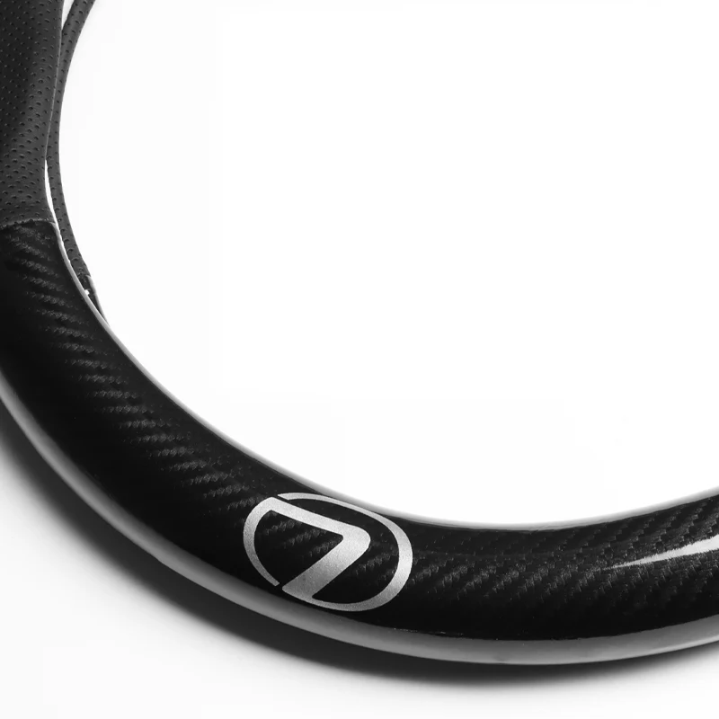 15" Carbon Fiber Style Quality Leather Car Steering Wheel Cover For All LEXUS NEW x1 - Image 2