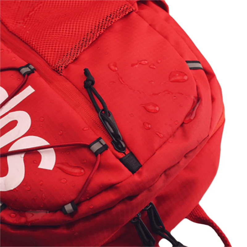 17" Supreme3M Box Logo Unisex High Quality Travel Sport Laptop Backpack School Bag - Red - Image 5