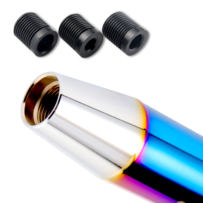 18CM - Bride Aluminum Burnt Blue Universal Gear Shift Knob Shifter Lever Head New - Image 4