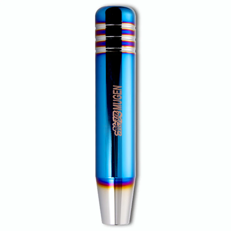 18CM - JDM MUGEN Aluminum Burnt Blue Universal Gear Shift Knob Shifter Lever Head - Image 3