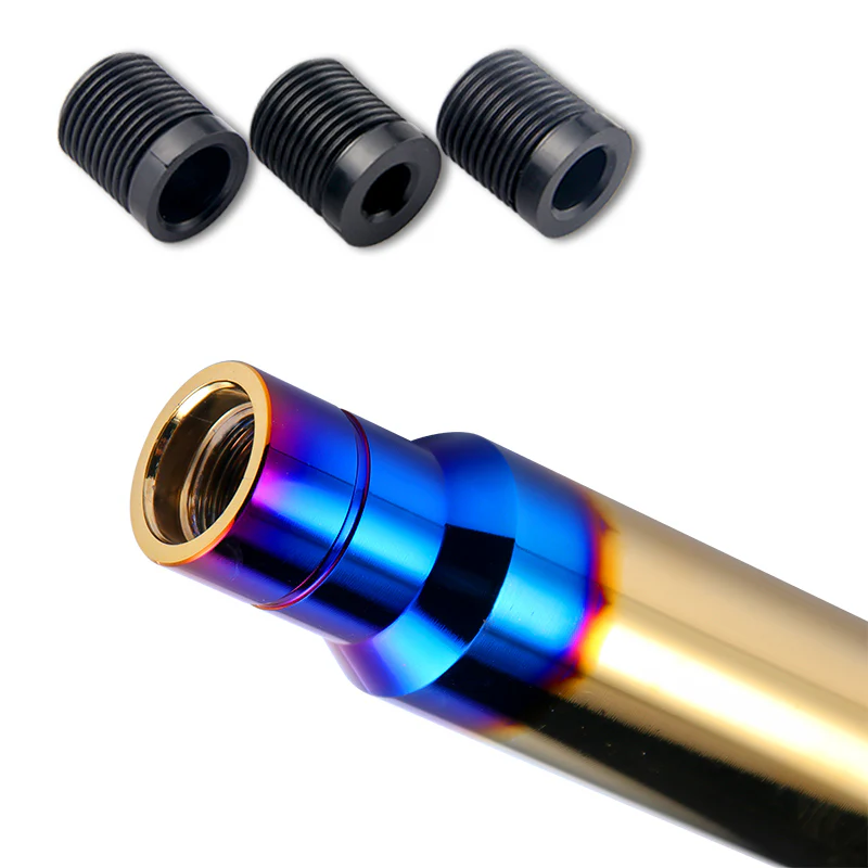 18CM - RALLIART Burnt Blue Universal Racing Gear Shift Knob Shifter Lever Head V2 - Image 5