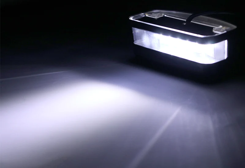 1990-2016 Land Rover Defender Bright White LED License Plate Lights - Image 4