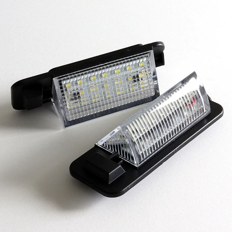 1992-1998 BMW E36 3-Series Xenon White 18-SMD 6000K LED License Plate Lights (2pcs) - Image 2