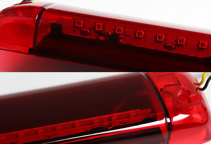 1992–2004 Chevrolet S10 Suburban 1500 LED 3RD Brake Light Rear Stop Lamp  - Red Lens - Image 2