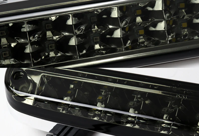 1993-2011 Ford Ranger LED Third Brake Light with Cargo Light - Chrome Housing Smoked Lens - Image 2