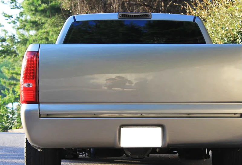 1994-1999 Chevy GMC C/K C10 C1500 C2500 C3500 26-LED Third Brake Light with Cargo Light - Black Housing Clear Lens - Image 5