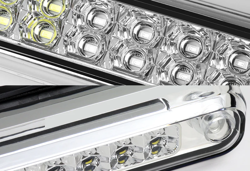 1994-1999 Chevy GMC C/K C10 C1500 C2500 C3500 26-LED Third Brake Light with Cargo Light - Chrome Housing Clear Lens - Image 2