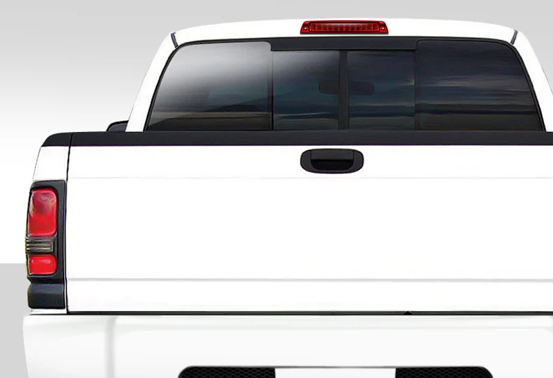 1994-2001 Dodge Ram 1500 2500 3500 24-LED 3RD Brake Light Rear Stop Lamp - Chrome Housing Red Lens - Image 5