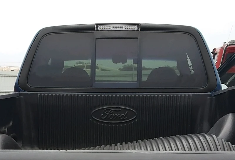 1997-1999 Ford F-250 / 2000-2005 Excursion 30-LED 3RD Brake Light Rear Stop Lamp - Chrome Housing Clear Lens - Image 5