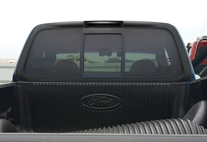 1997-1999 Ford F-250 / 2000-2005 Excursion 16-LED 3RD Brake Light Rear Stop Lamp - Black Housing Smoked Lens - Image 5