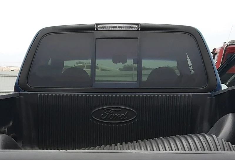 1997-1999 Ford F-250 / 2000-2005 Excursion 18-LED 3RD Brake Light Rear Stop Lamp - Chrome Housing Clear Lens - Image 5