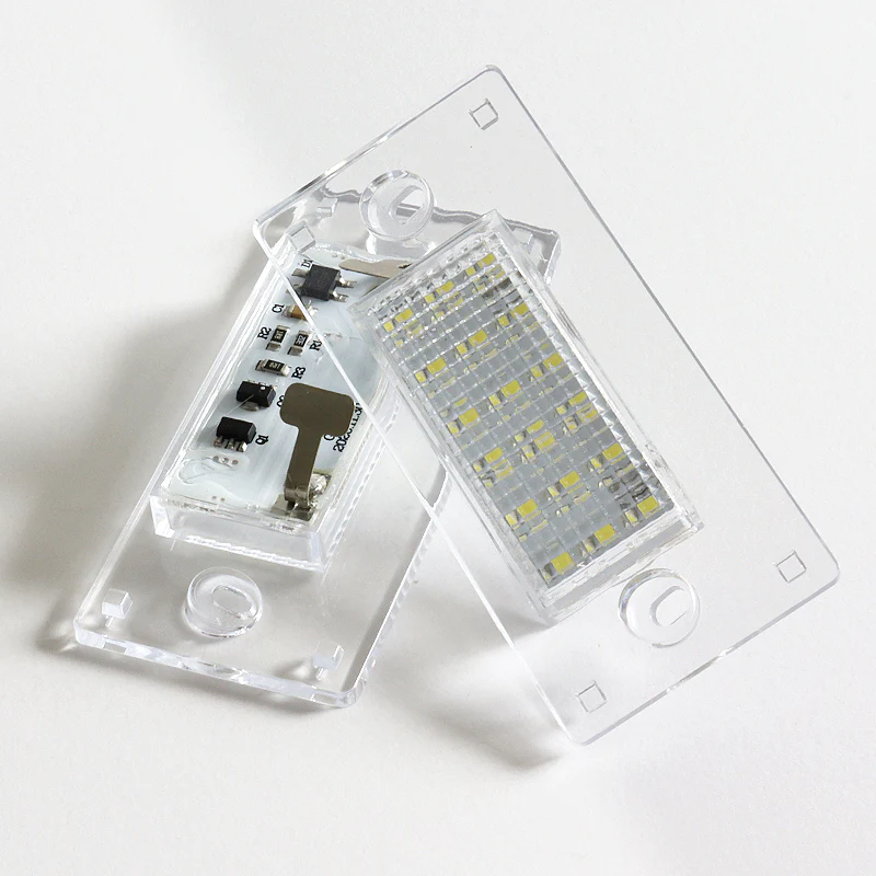1999-2001 Audi A4 S4 Avant Hatchback Xenon White LED License Plate Lights (2pcs) - Image 2
