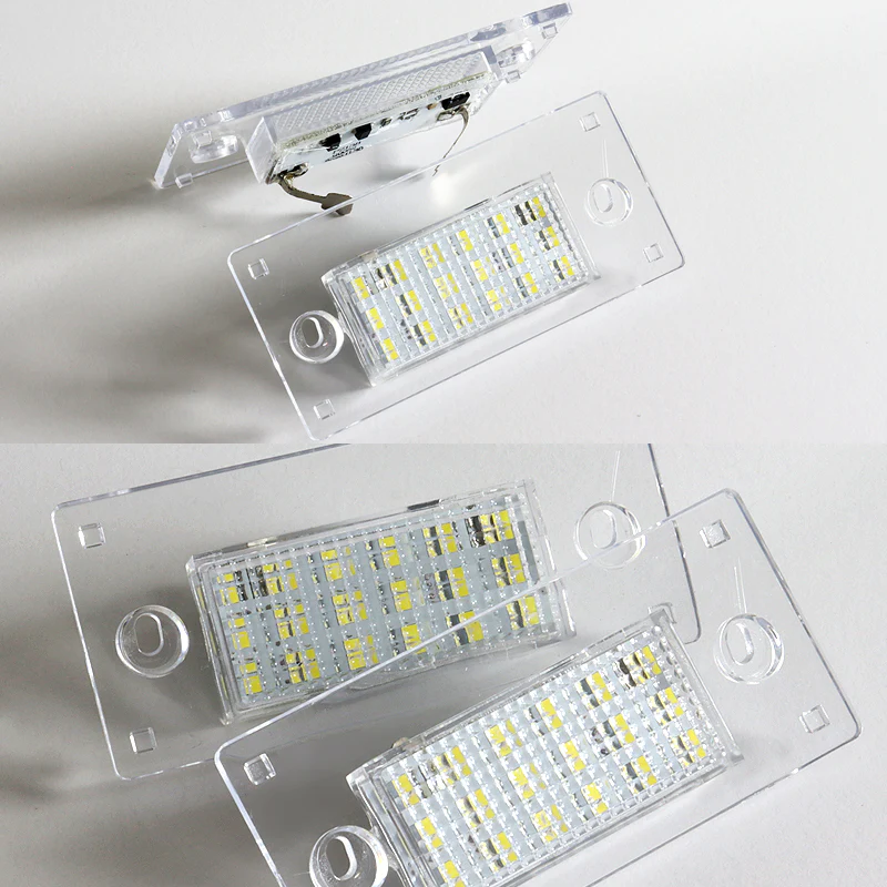 1999-2001 Audi A4 S4 Avant Hatchback Xenon White LED License Plate Lights (2pcs) - Image 4