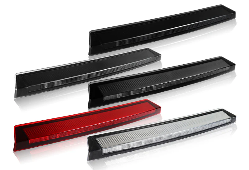 1999-2004 Ford Mustang LED 3RD Brake Light Rear Stop Lamp  - Chrome Housing Smoked Lens - Image 5
