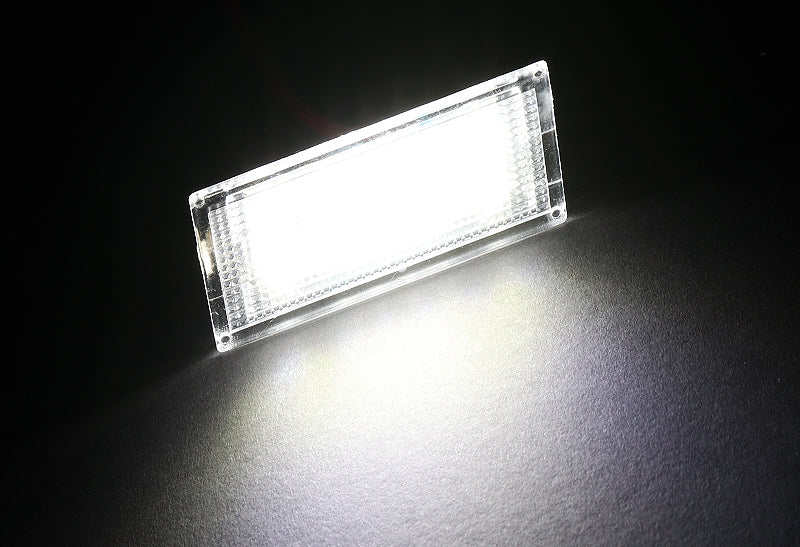 1999–2006 BMW E46 3-Series Coupe / 2-Door White 18-SMD LED License Plate Lights (2pcs) - Image 6