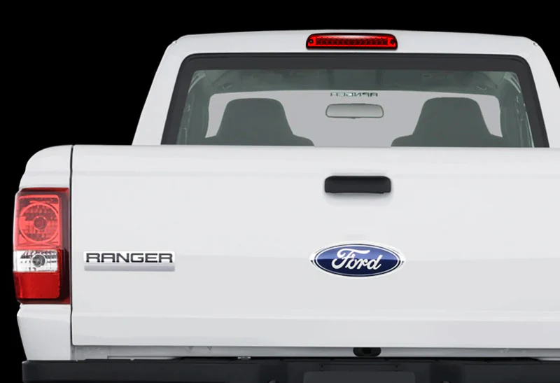 1999-2006 Ford Super Duty LED Third Brake Light with Cargo Light - Chrome Housing Red Lens - Image 5