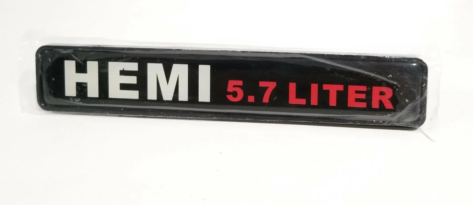 1PC LED Light Car For Front Grille Badge Illuminated Decal Sticker For HEMI 5.7L - Image 2