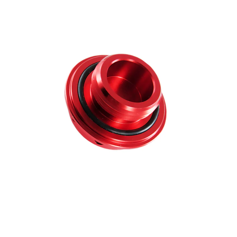1pcs Red HKS Engine Oil Fuel Filler Cap Cover Billet For Toyota Camry Corolla - Image 3