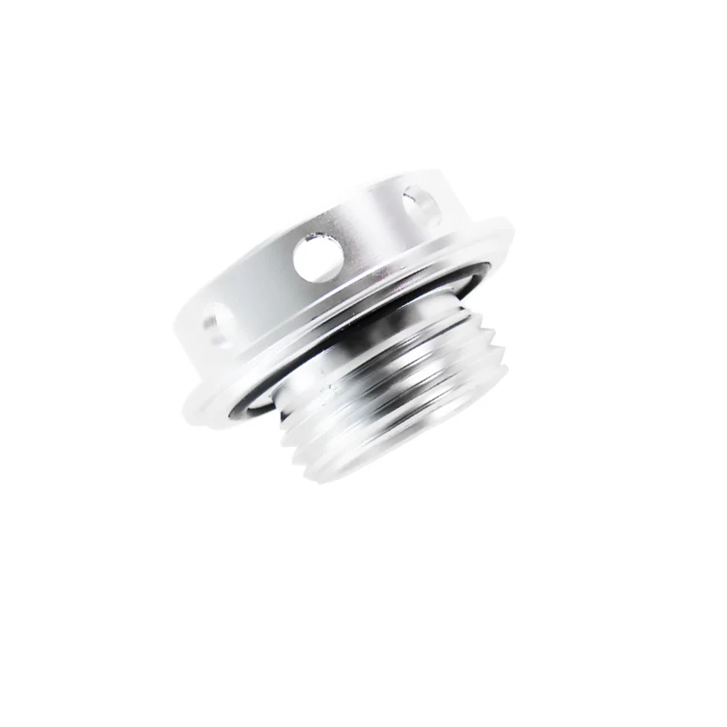 1pcs Silver HKS Engine Oil Fuel Filler Cap Cover Billet For Toyota Camry Corolla - Image 4