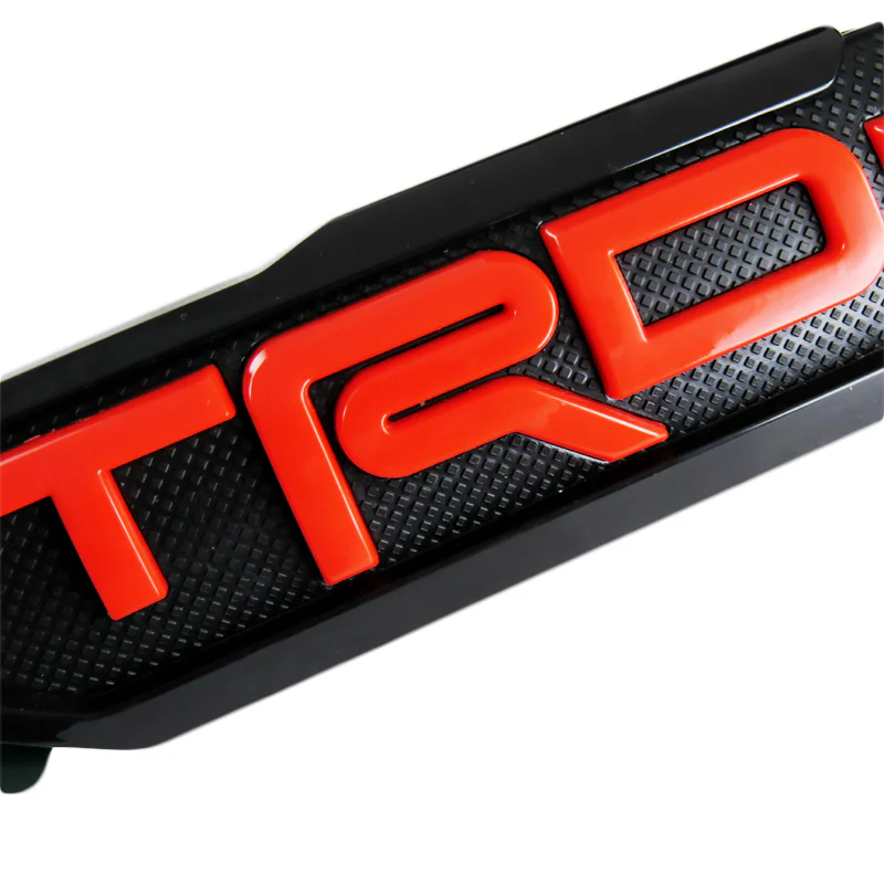 2 pcs TRD PRO 3D ABS Molded Nameplate Toyota Tacoma OEM Door Emblem Sticker Badge - Image 2