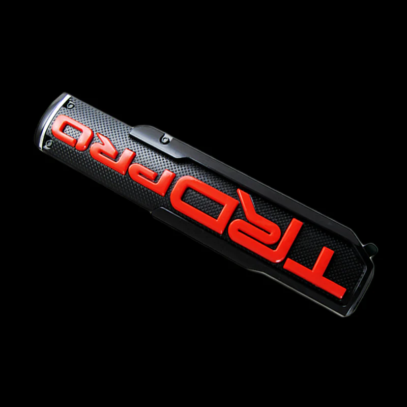 2 pcs TRD PRO 3D ABS Molded Nameplate Toyota Tacoma OEM Door Emblem Sticker Badge - Image 6