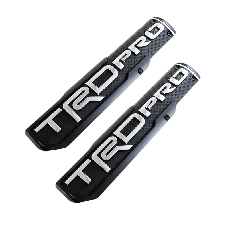 2 pcs 3D ABS Molded Nameplate TRD PRO Toyota Tacoma OEM Door Emblem Sticker Badge - Image 6
