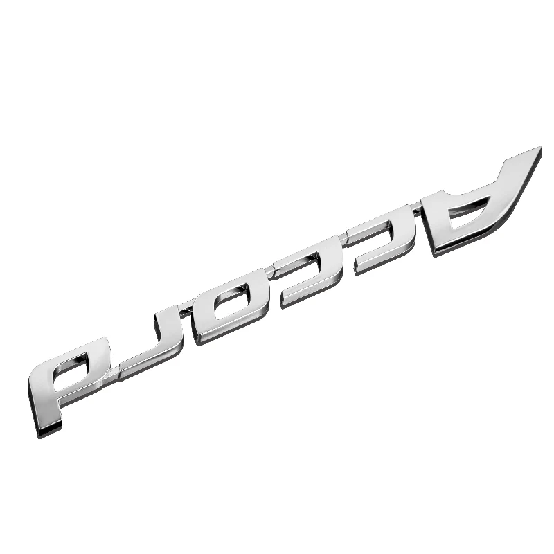 2 PCS Honda Set Chrome Rear "H" Emblem with Accord Emblem for 2008 - 2012 Accord Sedan 4DR - Image 7