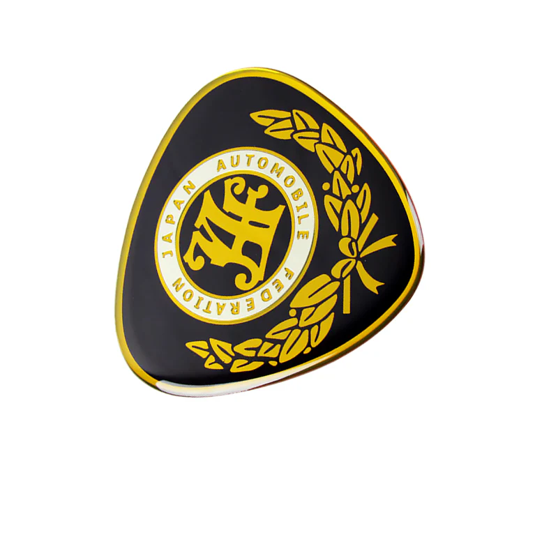 2 pcs JAF Japan Automobile Federation JDM Logo Emblem Badge Decal Sticker - Image 8