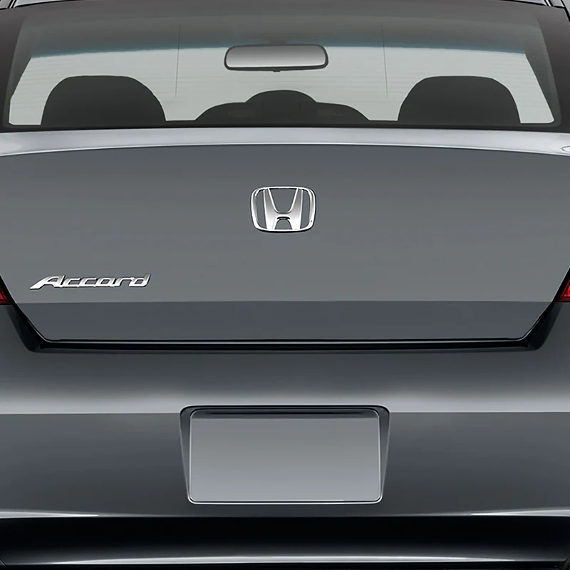 2 PCS Set Honda Chrome Rear "H" Emblem with Accord Set for 2008 - 2012 Accord Coupe 2DR - Image 4