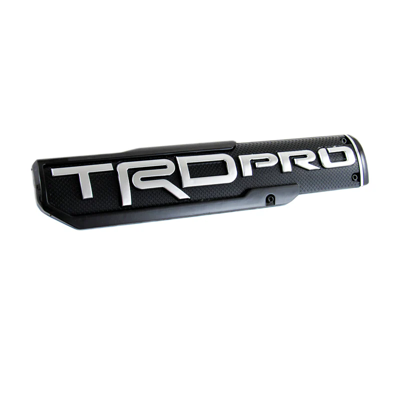 2 pcs Toyota Tacoma OEM TRD PRO 3D ABS Molded Nameplate Door Emblem Sticker Badge - Image 2