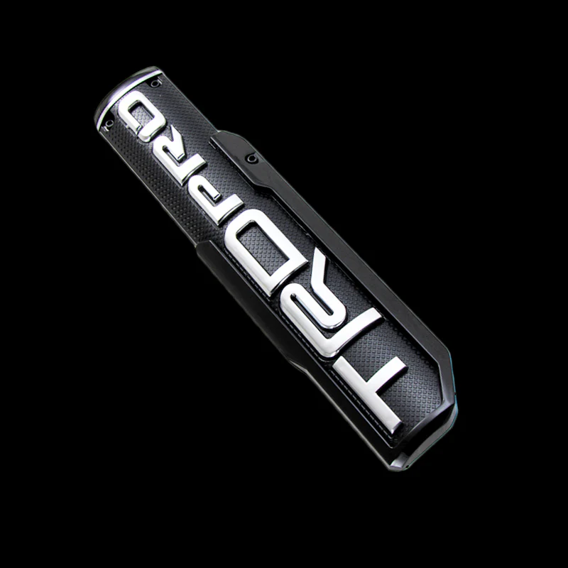 2 pcs Toyota Tacoma OEM TRD PRO 3D ABS Molded Nameplate Door Emblem Sticker Badge - Image 6