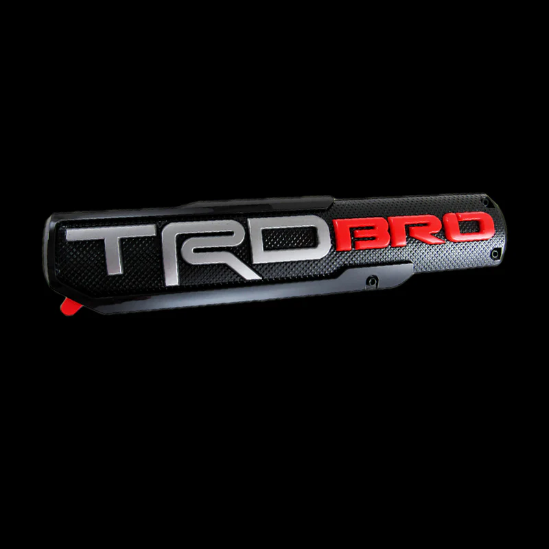 2 pcs TRD BRO 3D ABS Molded Nameplate Toyota Tacoma OEM Door Emblem Sticker Badge - Image 6