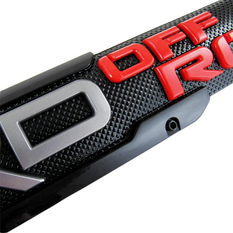 2 pcs TRD OFF ROAD 3D ABS Molded Nameplate Toyota Tacoma OEM Door Emblem Sticker Badge - Image 2