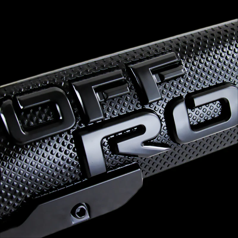 2 pcs TRD OFF ROAD Toyota Tacoma OEM 3D ABS Molded Nameplate Door Emblem Sticker Badge - Image 2
