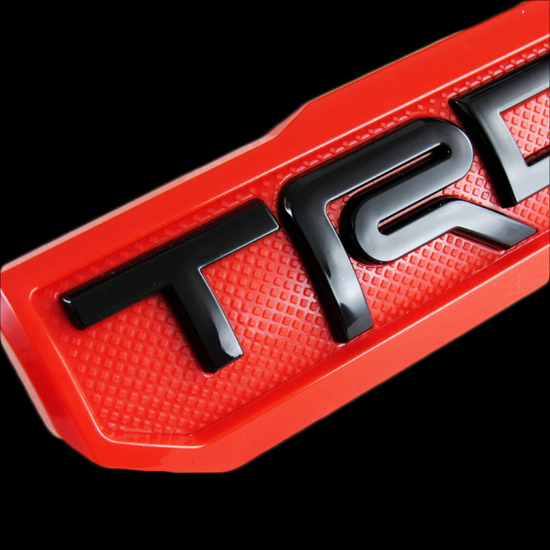 2 pcs TRD PRO 3D ABS Molded Nameplate Toyota Tacoma OEM Door Emblem Sticker Badge - Image 2