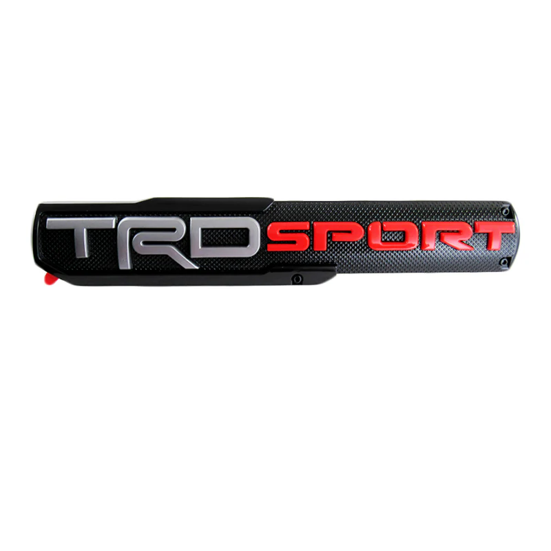 2 pcs TRD SPORT 3D ABS Molded Nameplate Toyota Tacoma OEM Door Emblem Sticker Badge - Image 3