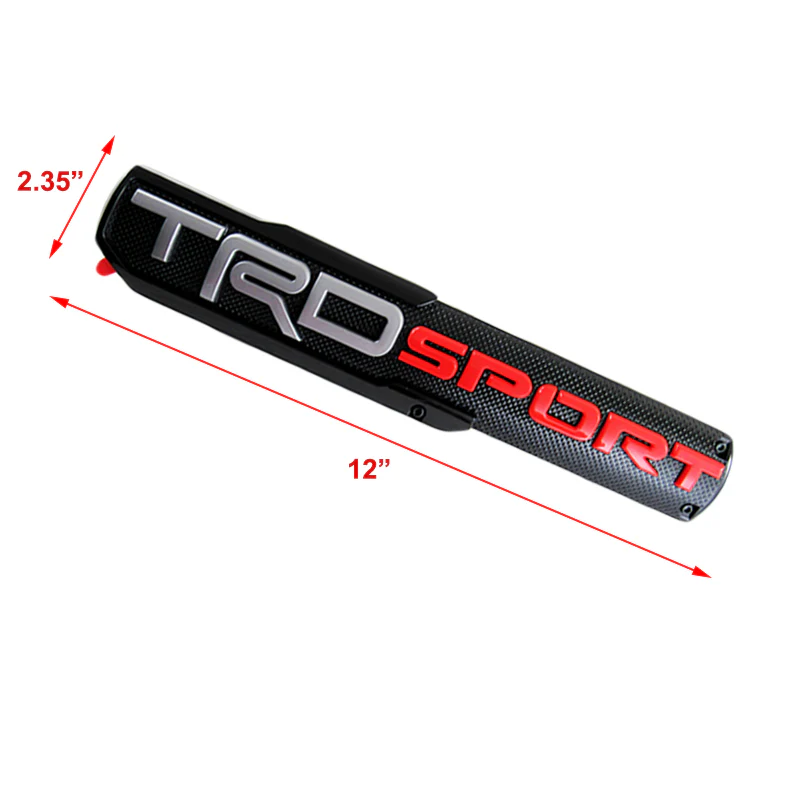 2 pcs TRD SPORT 3D ABS Molded Nameplate Toyota Tacoma OEM Door Emblem Sticker Badge - Image 5
