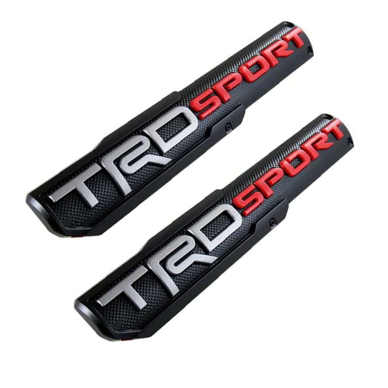 2 pcs TRD SPORT 3D ABS Molded Nameplate Toyota Tacoma OEM Door Emblem Sticker Badge - Image 6