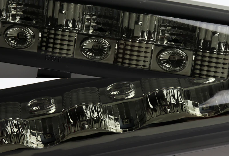 2000-2006 GMC Yukon XL 1500 2500 LED 3RD Brake Light Rear Stop Lamp - Chrome Housing Smoked Lens - Image 2