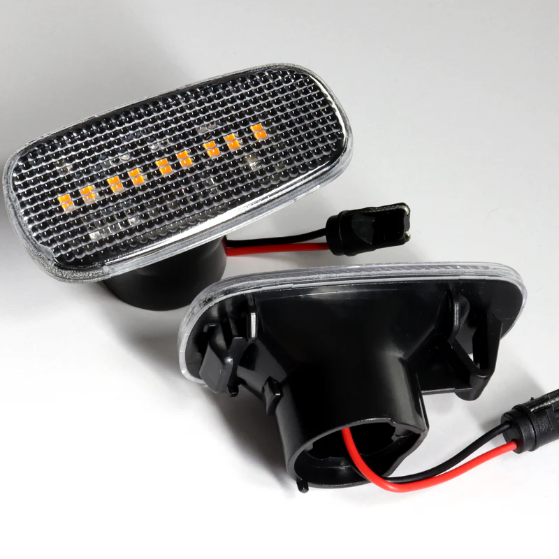 2001-2005 Lexus IS300 Sequential Amber LED Signal Side Marker Lights -Clear Lens - Image 2