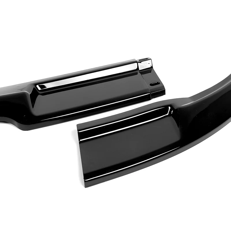 2003-2007 Infiniti G35 Coupe GT-Style Painted Black 3-Piece Front Bumper Body Spoiler Splitter Lip Kit - Image 3