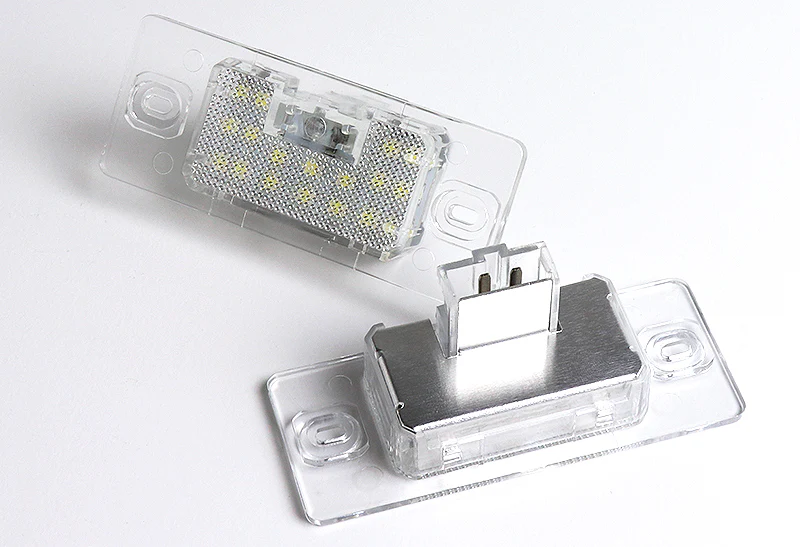 2003-2010 Porsche Cayenne / 2007 Audi TT White 18-SMD 6000K LED License Plate Lights (2pcs) - Image 3